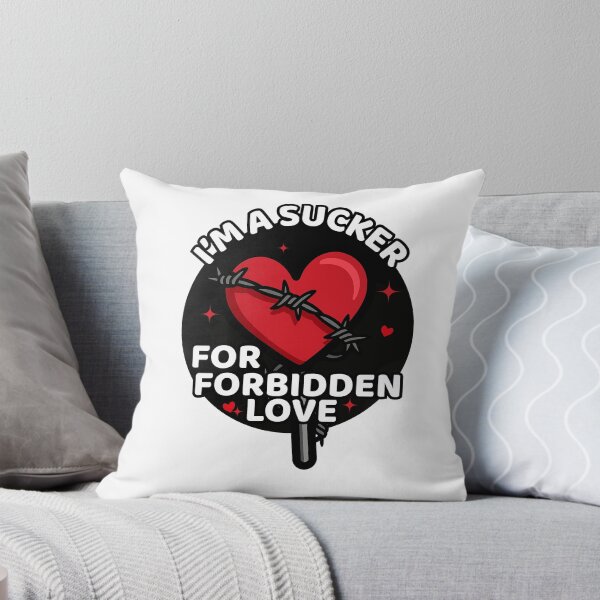 Item preview, I’m a Sucker for Forbidden Love | Romance Trope Design designed and sold by ThePeelAppeal.