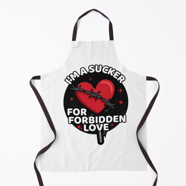 Item preview, I’m a Sucker for Forbidden Love | Romance Trope Design designed and sold by ThePeelAppeal.