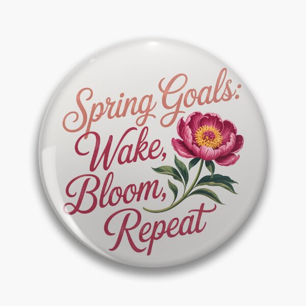 Item preview, Spring Goals: Wake, Bloom, Repeat designed and sold by Jollys-ArtShop.