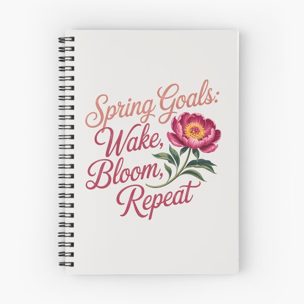 Item preview, Spring Goals: Wake, Bloom, Repeat designed and sold by Jollys-ArtShop.