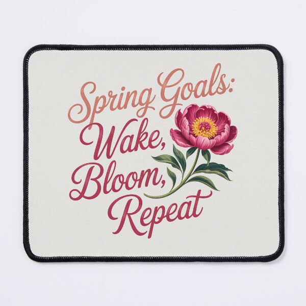 Item preview, Spring Goals: Wake, Bloom, Repeat designed and sold by Jollys-ArtShop.