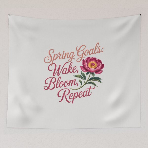 Item preview, Spring Goals: Wake, Bloom, Repeat designed and sold by Jollys-ArtShop.
