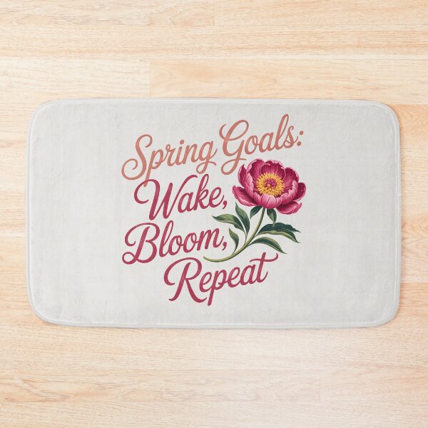 Item preview, Spring Goals: Wake, Bloom, Repeat designed and sold by Jollys-ArtShop.