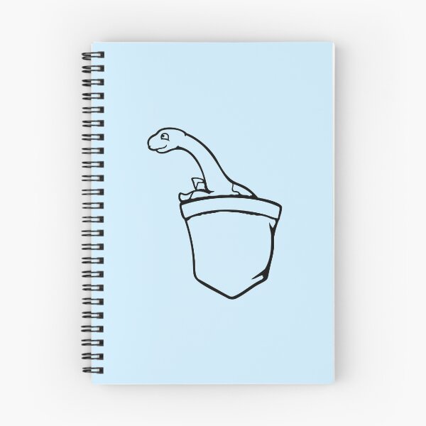Item preview, Plesiosaur Shirt Pocket Bag Traveler Cute Little Dino designed and sold by shirt-o-mat.
