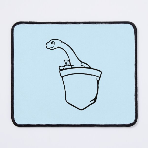 Item preview, Plesiosaur Shirt Pocket Bag Traveler Cute Little Dino designed and sold by shirt-o-mat.
