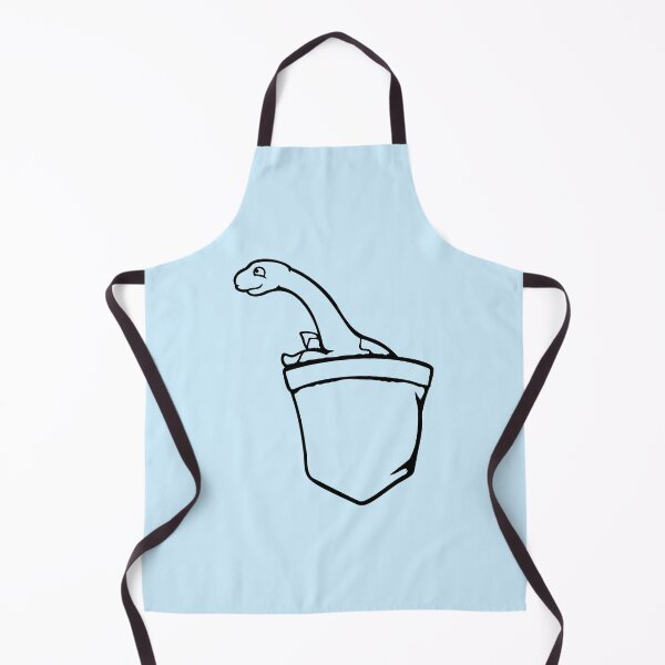 Item preview, Plesiosaur Shirt Pocket Bag Traveler Cute Little Dino designed and sold by shirt-o-mat.
