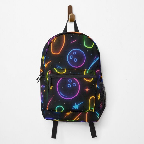 Item preview, cosmic bowling with neon colors on black designed and sold by Kristylynn757.