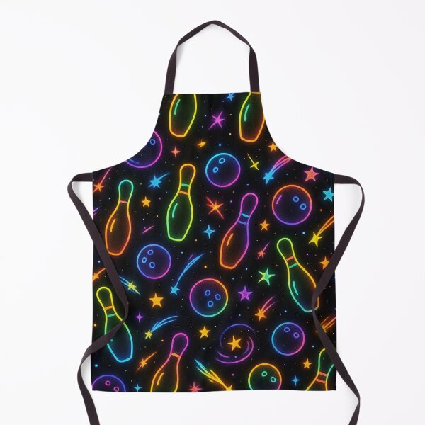 Item preview, cosmic bowling with neon colors on black designed and sold by Kristylynn757.