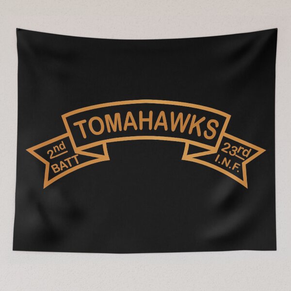 Item preview, Scroll - 2nd Battalion 23rd Infantry Regiment Tomahawks Scroll designed and sold by Military Insignia Products.