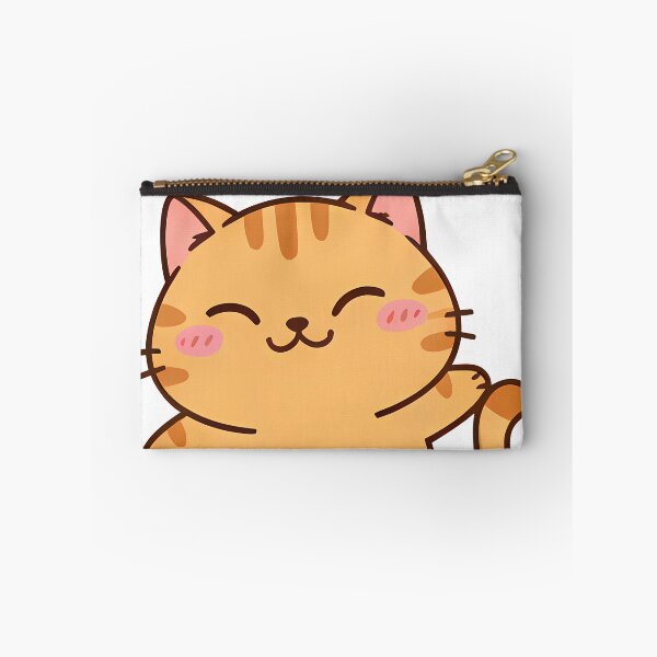 Item preview, Cute Cheerful Ginger Kitty designed and sold by AtanichiStore.
