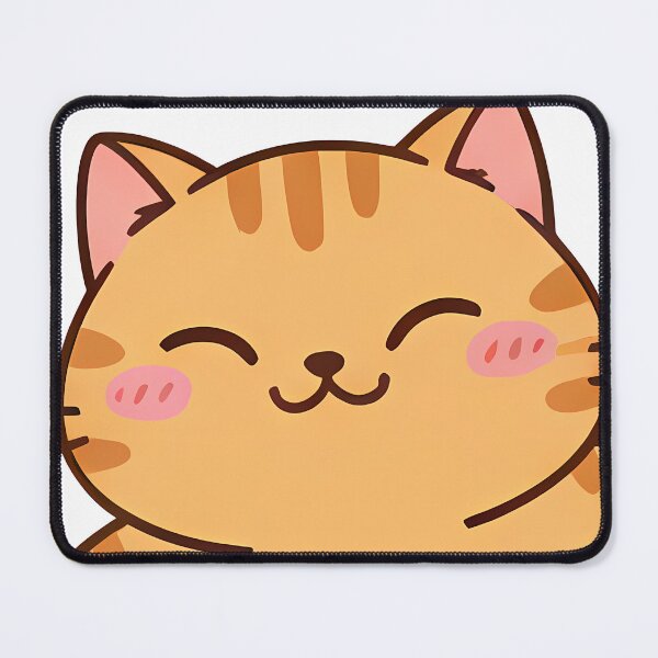 Item preview, Cute Cheerful Ginger Kitty designed and sold by AtanichiStore.