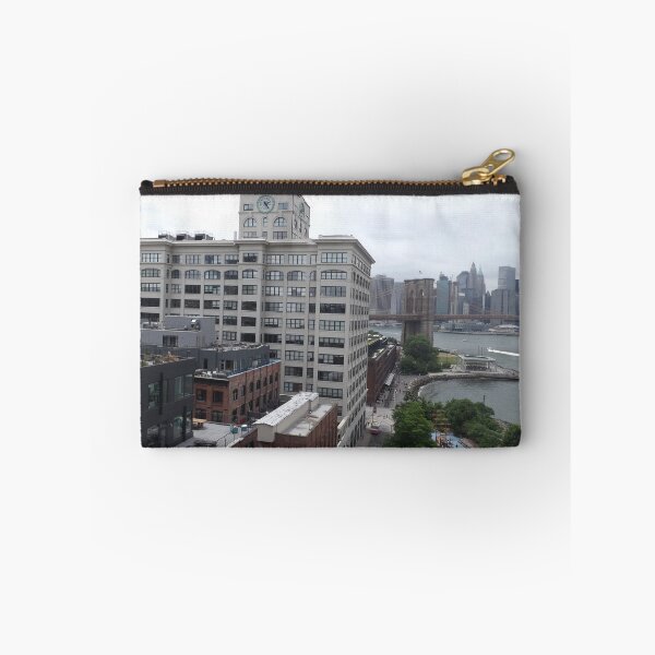 Item preview, Aerial View, Classic Architecture, Brooklyn Bridge, Brooklyn Bridge Park, Lower Manhattan Skyline, Brooklyn, New York City designed and sold by lenspiro.