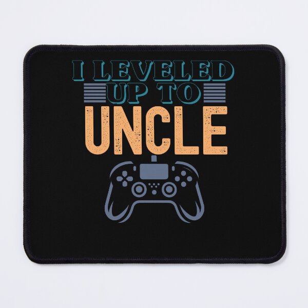 Item preview, I Leveled Up to Uncle Gamer Baby Announcement designed and sold by LuxeGraphix.