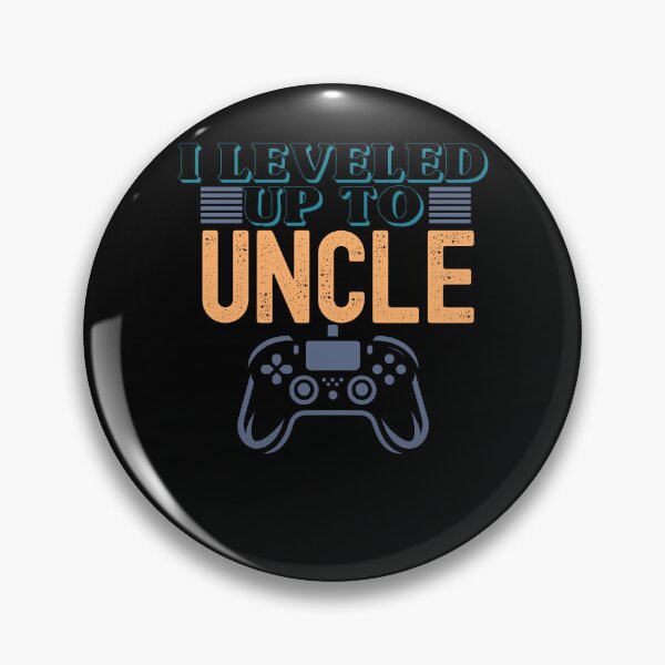 Item preview, I Leveled Up to Uncle Gamer Baby Announcement designed and sold by LuxeGraphix.