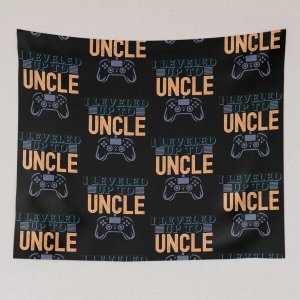 Item preview, I Leveled Up to Uncle Gamer Baby Announcement designed and sold by LuxeGraphix.