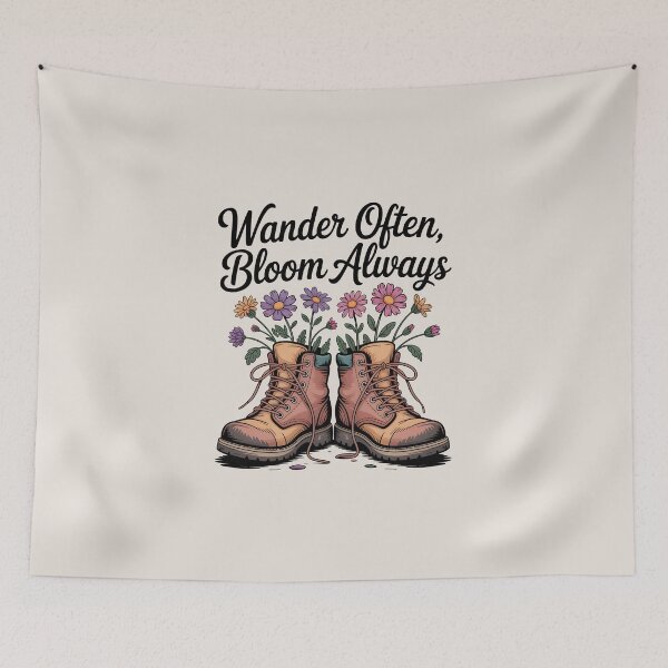Item preview, Wander Often, Bloom Always designed and sold by Jollys-ArtShop.