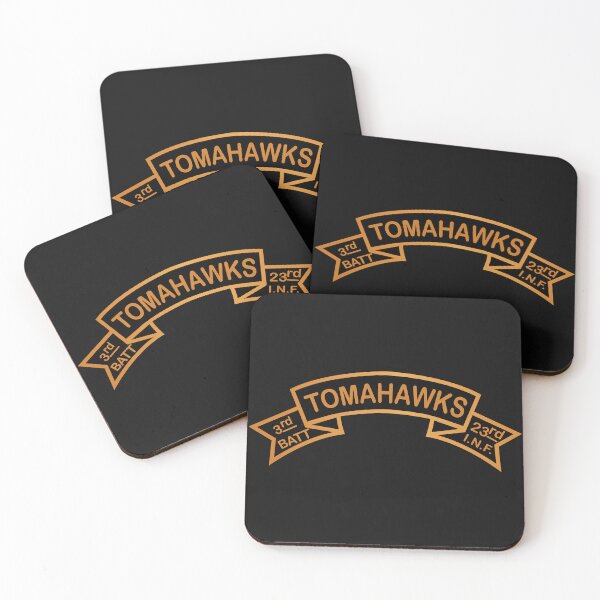 Item preview, Scroll - 3rd Battalion 23rd Infantry Regiment Tomahawks Scroll designed and sold by Military Insignia Products.