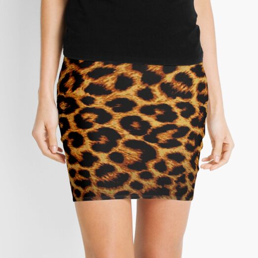 Leopard Print" Mini Skirt Sale Ange26 |