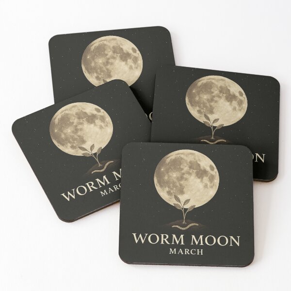Item preview, Moon Phases Worm Moon March designed and sold by EnR-designs.