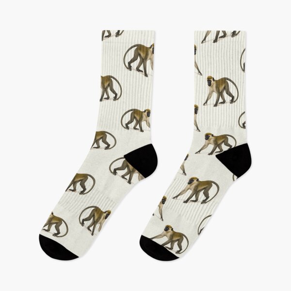 Item preview, African Green Monkey African Savana Art designed and sold by kakarikihill.