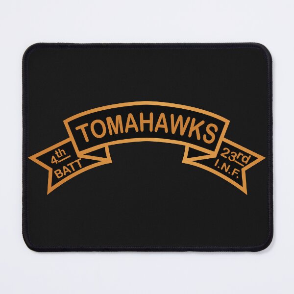 Item preview, Scroll - 4th Battalion 23rd Infantry Regiment Tomahawks designed and sold by Military Insignia Products.