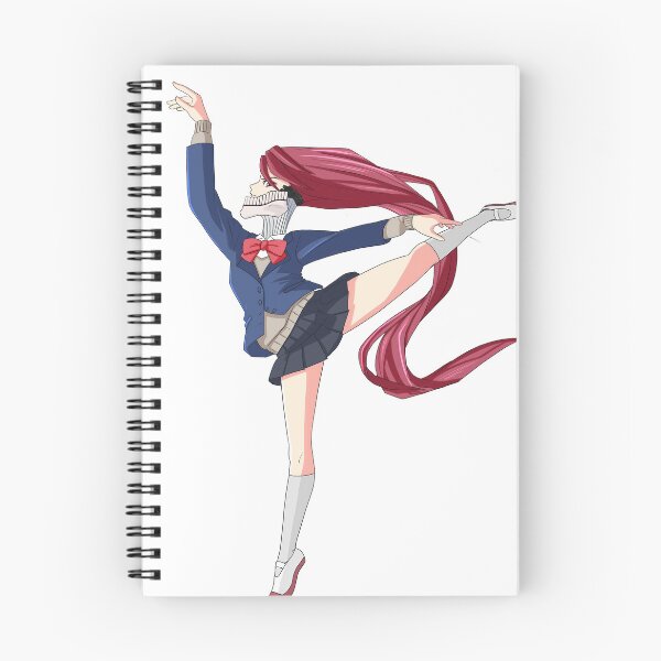 Item preview, Aira Shiratori Dandadan Masked Ballerina Motion Sketch designed and sold by SolenneAzur.
