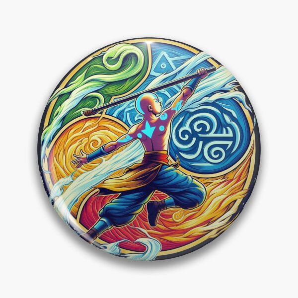 Item preview, Avatar Water and Earth Bender – Fantasy Anime Inspired Design designed and sold by foxinkdesign.
