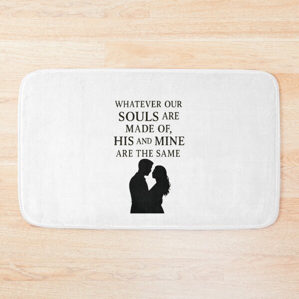 Item preview, Wuthering Heights Souls Quote designed and sold by The Painted Topaz.