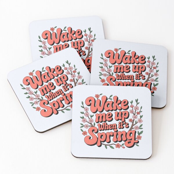 Item preview, Wake Me Up When It’s Spring designed and sold by Jollys-ArtShop.