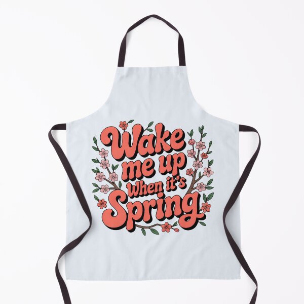 Item preview, Wake Me Up When It’s Spring designed and sold by Jollys-ArtShop.