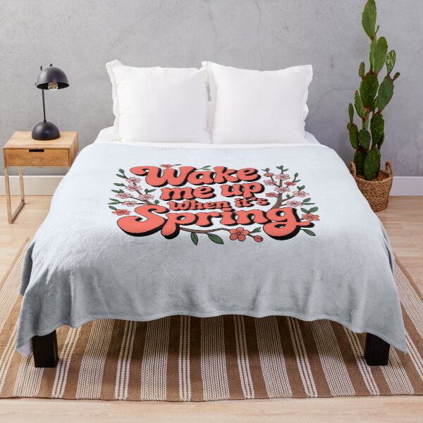 Item preview, Wake Me Up When It’s Spring designed and sold by Jollys-ArtShop.
