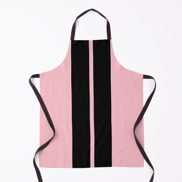 Item preview, Dual Racing Stripes - Small Gap (Black on Pink) designed and sold by Racing Stripes Only.