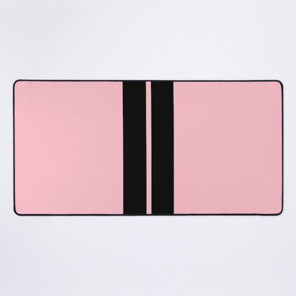 Item preview, Dual Racing Stripes - Small Gap (Black on Pink) designed and sold by Racing Stripes Only.