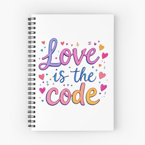 Item preview, Love Is The Code designed and sold by JusRight TT.