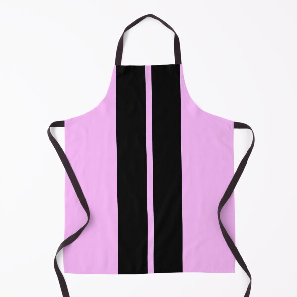 Item preview, Dual Racing Stripes - Small Gap (Black on Pink) designed and sold by Racing Stripes Only.