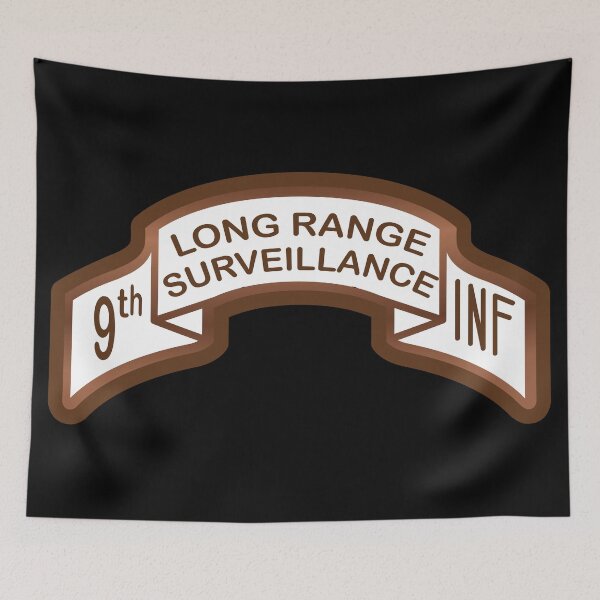 Item preview, Scroll - 9th Infantry Division LRS Scroll designed and sold by Military Insignia Products.