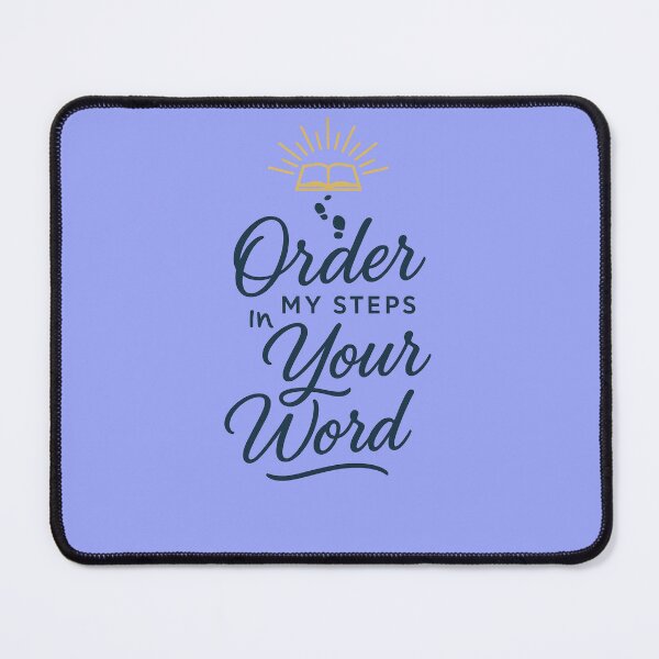 Item preview, Order My Steps in Your Word... designed and sold by jmatix.