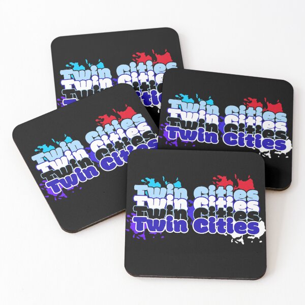 Item preview, Twin Cities (Paint Splat) designed and sold by T.A.S. BRAND.