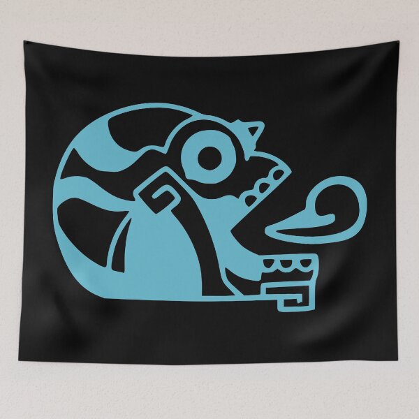 Item preview, Skull Aztec Pre-Colombian designed and sold by veryarticulated.