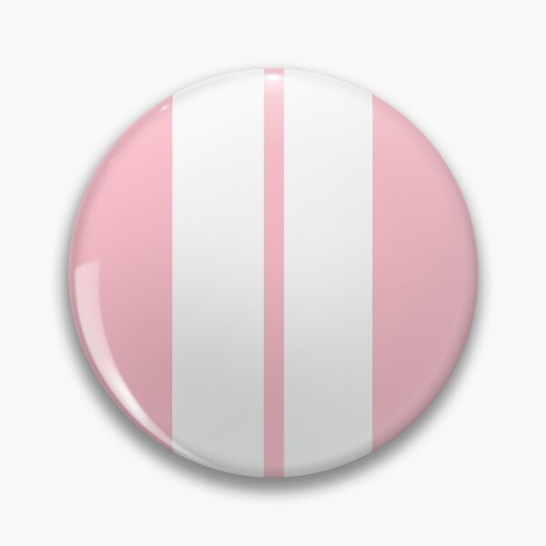 Item preview, Dual Racing Stripes - Small Gap (White on Pink) designed and sold by Racing Stripes Only.
