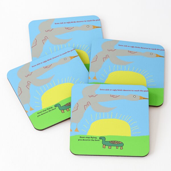 Item preview, Even ugly or sick birds deserve to reach the peak designed and sold by Robrechtus shop.