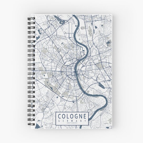 Item preview, Cologne City Map of Germany - Coastal designed and sold by deMAP.