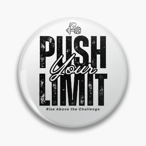 Item preview, Black and White Gym Motivational T-shirt designed and sold by AuraThreads57.