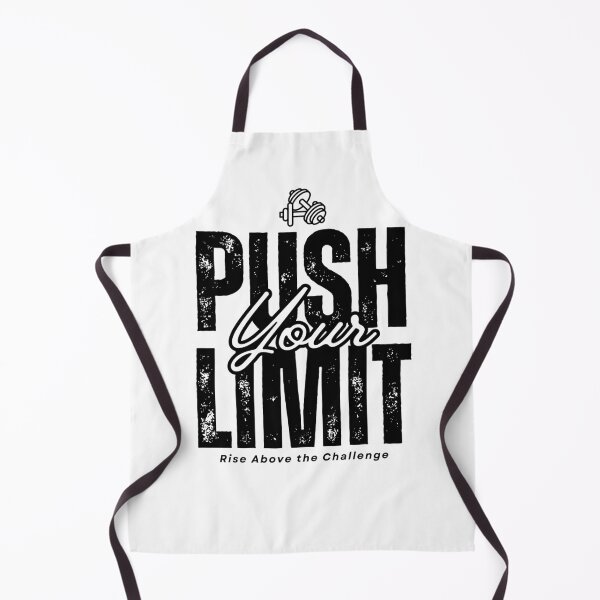 Item preview, Black and White Gym Motivational T-shirt designed and sold by AuraThreads57.
