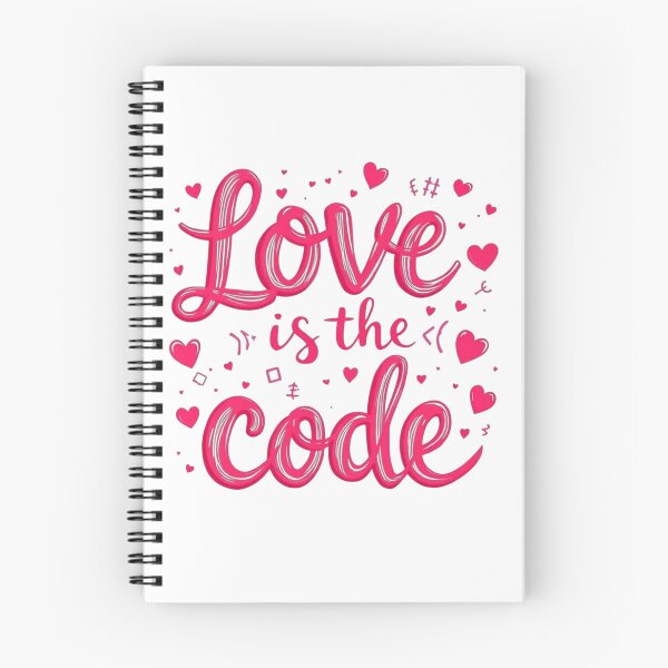 Item preview, Love Is The Code designed and sold by JusRight TT.