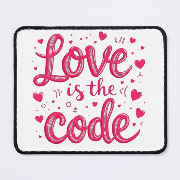 Item preview, Love Is The Code designed and sold by JusRight TT.