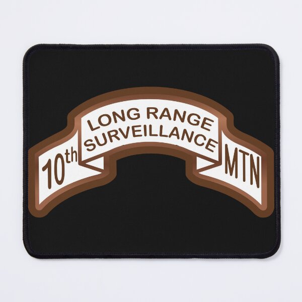 Item preview, Scroll - 10th Mountain Infantry Division LRS Desert designed and sold by Military Insignia Products.