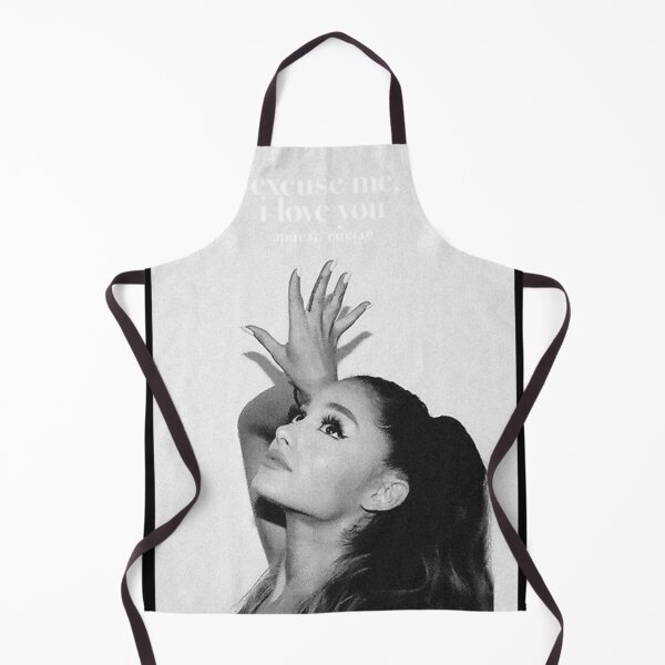 Item preview, Excuse Me Ily Ariana Grande Bnw Poster designed and sold by BrittanyMize66.