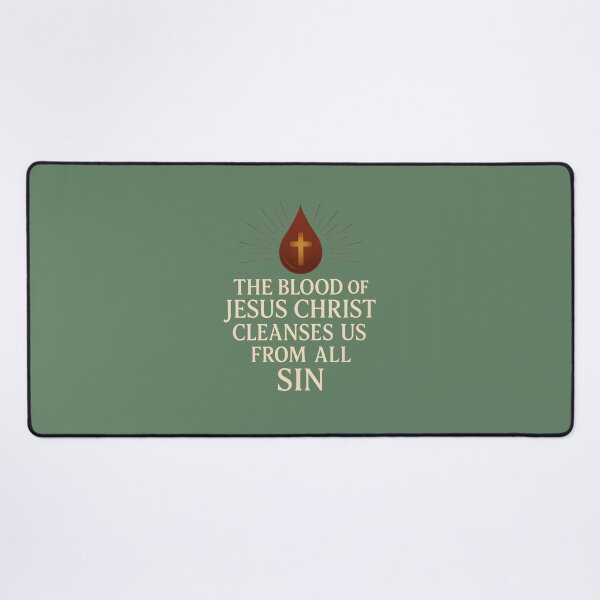Item preview, The blood of Jesus Christ Cleanses Us From All Sin designed and sold by jmatix.