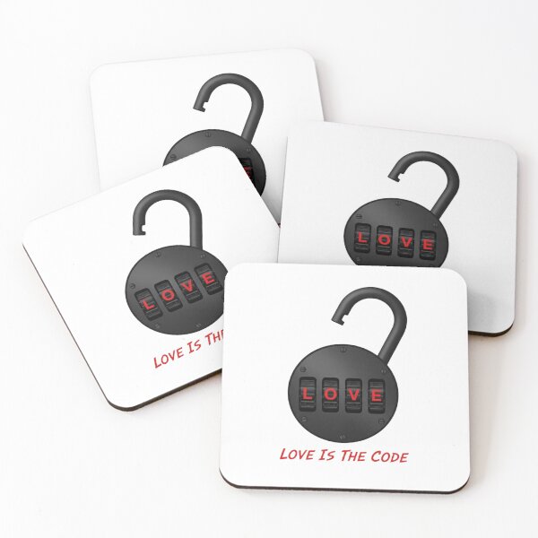 Item preview, Love Is The Code designed and sold by JusRight TT.